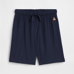 GAP Navy Blue Brannan Bear Pull-On Shorts Size 4T Boy